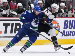 Vancouver Canucks centre J.T. Miller vows to be harder to play against when he doesn't have the puck this NHL season.