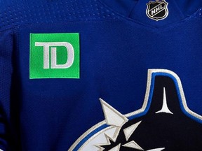 The Vancouver Canucks announced their latest sponsorship deal Saturday, adding a TD Bank patch to the front of their home game sweaters.