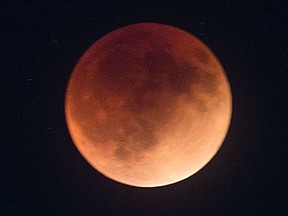 A blood moon total eclipse is expected shortly after midnight Tuesday, Nov. 8.