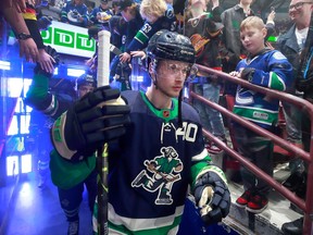 Canucks’ Elias Pettersson’s contract leverage lifted even when he’s not playing