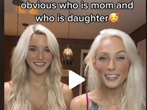 Barbie Porter and her daughter Hailie wanted to see just how young the mom looks.