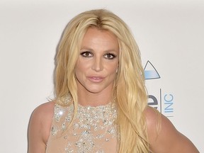 Britney Spears is seen at the Hollywood Beauty Awards in 2018.