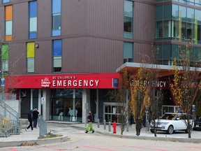 A website that tracks wait times at emergency rooms showed that on the weekend some patients at B.C. Children’s Hospital could expect to wait nearly nine hours.