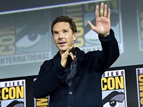 Benedict Cumberbatch of Marvel Studios' 'Doctor Strange in the Multiverse of Madness' at the San Diego Comic-Con.