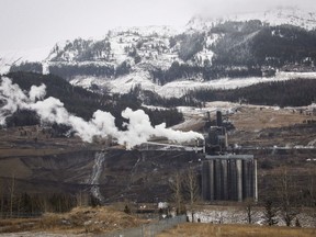 A coal mining operation in Sparwood, B.C., is shown on Wednesday, Nov. 30, 2016. Indigenous communities on both sides of the Canada-U.S. border are trying to build an alliance with Congress and the Biden administration in hopes of pressuring Ottawa into a bipartisan effort to confront toxic transborder mining runoff.