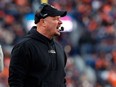 Denver Broncos head coach Nathaniel Hackett in the third quarter against the Arizona Cardinals at Empower Field at Mile High.