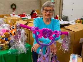 Jan Richen, one of SHARE's longtime food bank and toy shop volunteers.