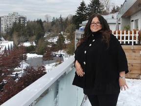 Monica Jut moved into the Kinship Co-op in the River District of southeast Vancouver last year.