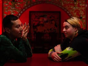 Ziyin Zheng and Sarah Walker star in Cape Breton filmmaker Ashley McKenzie's second feature, Queens of the Qing Dynasty.
