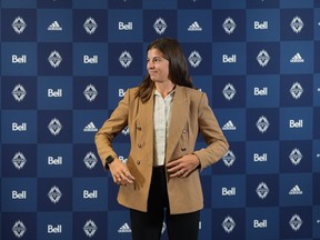 Vancouver Whitecaps general manager of women’s soccer Stephanie Labbé is GM of one of the two teams currently signed up for the new national women’s league.