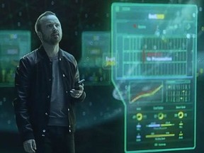 Screen grab from Aaron Paul's gambling commercial for bet365.