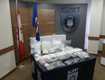Drug and cash seized by ALERT related to criminal organization investigation in 2021