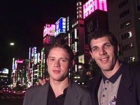 Pavel Bure loved the big-city lights and his best friend Gino Odjick was always along for the ride.