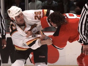 Gino Odjick, the Vancouver Canucks and New York Islanders favorite, dies at  52 from a heart attack