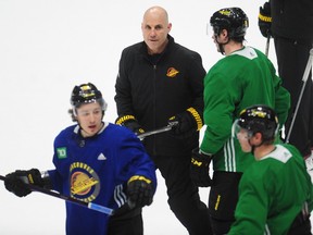 Canucks coach Rich Tocchet