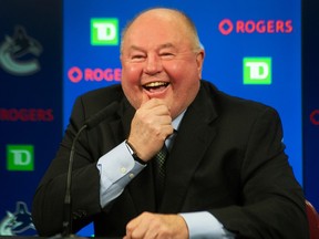 Bruce Boudreau at Rogers Arena