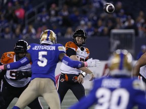 Former B.C. Lions quarterback Nathan Rourke is on the move to the New England Patriots.