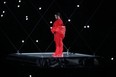 Rihanna performs onstage during the Apple Music Super Bowl LVII Halftime Show at State Farm Stadium on Feb. 12, 2023 in Glendale, Ariz.