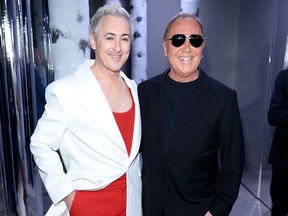 Alan Cumming and Michael Kors attend the Michael Kors Collection Fall/Winter 2023 Runway Show on February 15, 2023 in New York City.