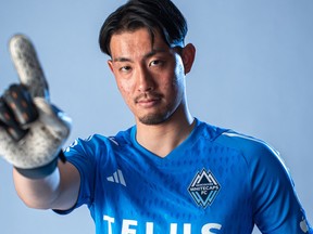 Goalkeeper Yohei Takaoka has joined the Vancouver Whitecaps on a two-year deal from J1 League side Yokohama F. Marinos. Credit: Whitecaps FC Craig Mitchelldyer