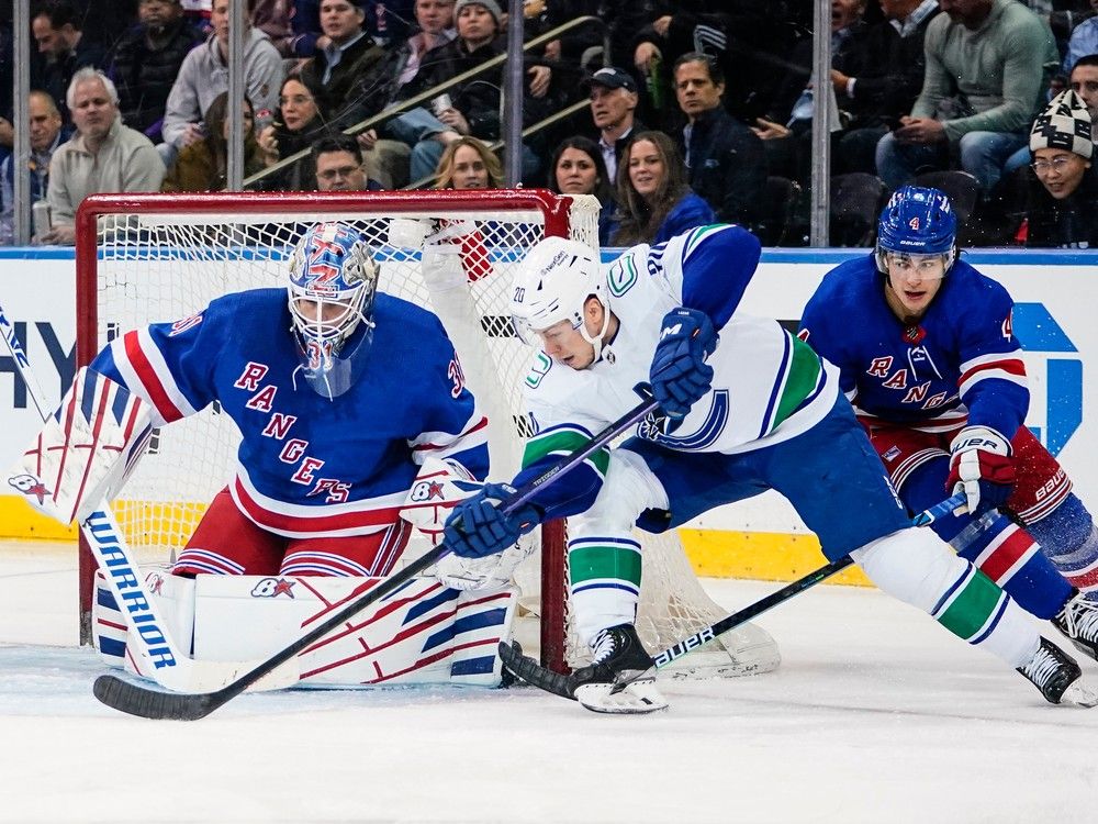 Canucks' Ekman-Larsson, Lazar leave game vs. Rangers with lower-body  injuries