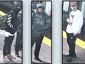 Vancouver police are looking for suspects in the stabbing of a 30-year-old Good Samaritan on Granville Street on Jan. 14.