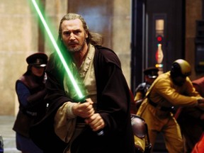 Liam Neeson in Star Wars Episode I: The Phantom Menace.