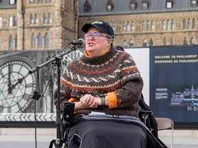 The voices of the disabled need to be heard by all Canadians, says Michelle Hewitt, the chair of Disability Without Poverty.