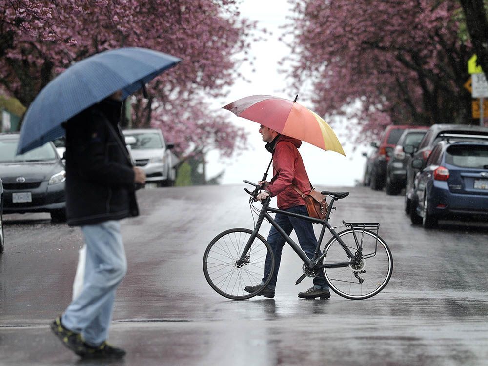 Vancouver weather: Showers in the morning, then rain overnight