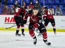 Vancouver Giants' Samuel Honzek.