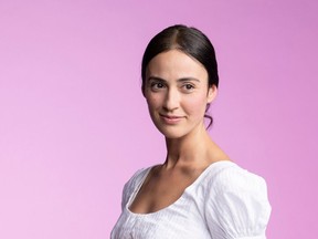 Nyiri Karakas plays Elinor Dashwood in the Arts Club’s production of Kate Hamill’s adaptation of Sense and Sensibility at the Stanley Industrial Alliance Stage on South Granville from March 2 to April 2.
