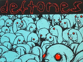 Deftones tour poster.