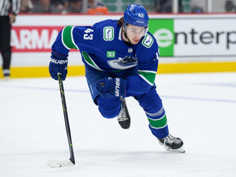 The trio of Elias Pettersson, JT Miller and Quinn Hughes sit atop