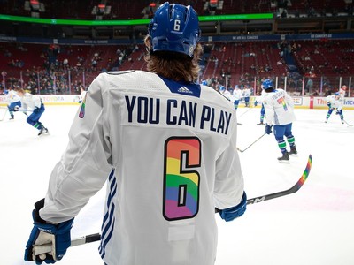 New York Rangers Rainbow Hockey Is For Everyone Personalized NHL