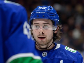 Canucks alternate captain Quinn Hughes has that laser focus to be great on the ice, good on the bench and in the room.