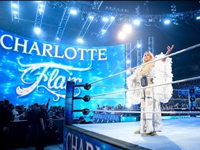 WWE Smackdown Women’s Champion Charlotte Flair.