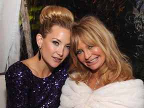 Kate Hudson and Goldie Hawn.