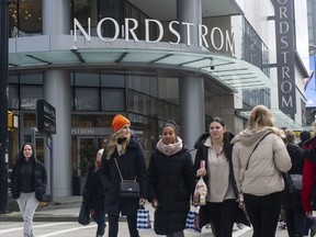 Nordstrom is closing all of its Canadian stores and is filing for creditor protection.