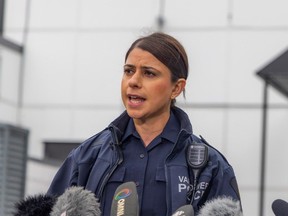 Vancouver police Const. Tania Visintin in a file photo.