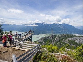 The Sea to Sky Gondola in Squamish is offering free tickets for children during weekdays over spring break.