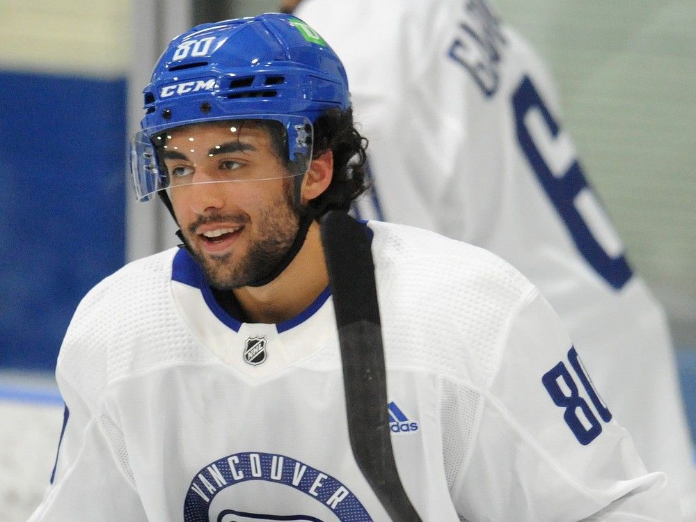 Canucks prospect Arshdeep Bains selected to play in AHL all-star game ...