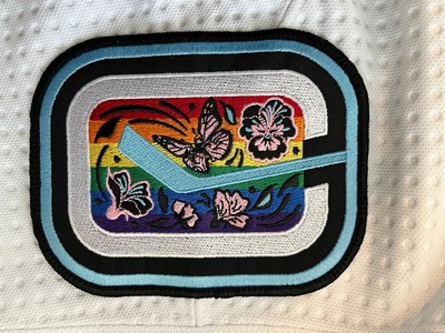 Canucks 2023 Pride Night jersey is an explosion of colour