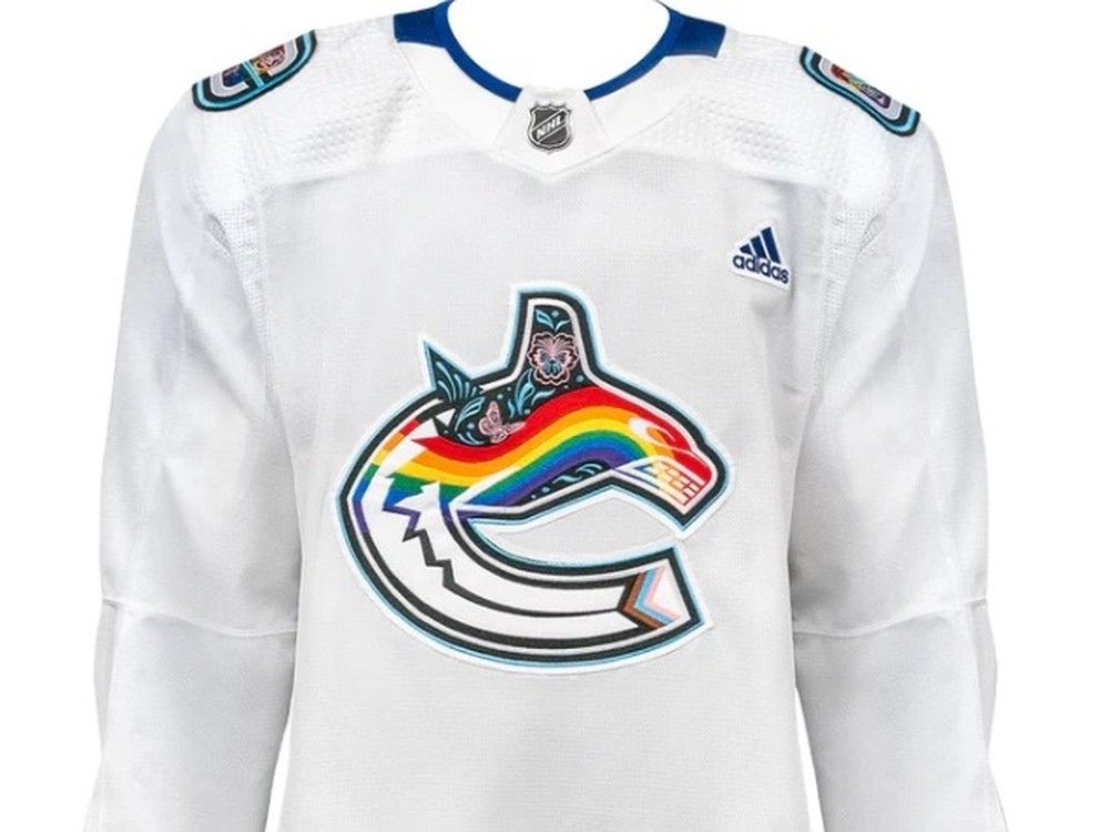 How about those @canucks Black History Month warmup jerseys