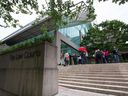Media wait outside B.C. Supreme Court in Vancouver, B.C., on Tuesday June 2, 2015. A trial has heard that a 13-year-old girl from Burnaby, B.C., was passing through a neighbourhood park when she was dragged into the forest by Ibrahim Ali, sexually assaulted and strangled.