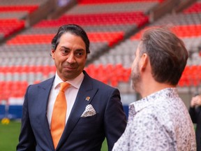 B.C. Lions owner Amar Doman is willing to step up financially to help out the SFU Red Leafs football program.
