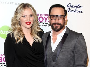 AJ McLean - Rochelle Deanna - Avalon - Los Angeles - January 2015