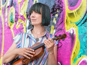 Vancouver violinist, composer and band leader Meredith Bates releases her solo album Tesseract at a special concert on June 1, 2023.
