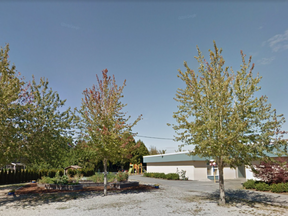 Hawthorne Elementary School in Delta in a street view photo. A woman who was injured after falling off the monkey bars at her elementary school when she was five years old is suing the Delta Board of Education for negligence.