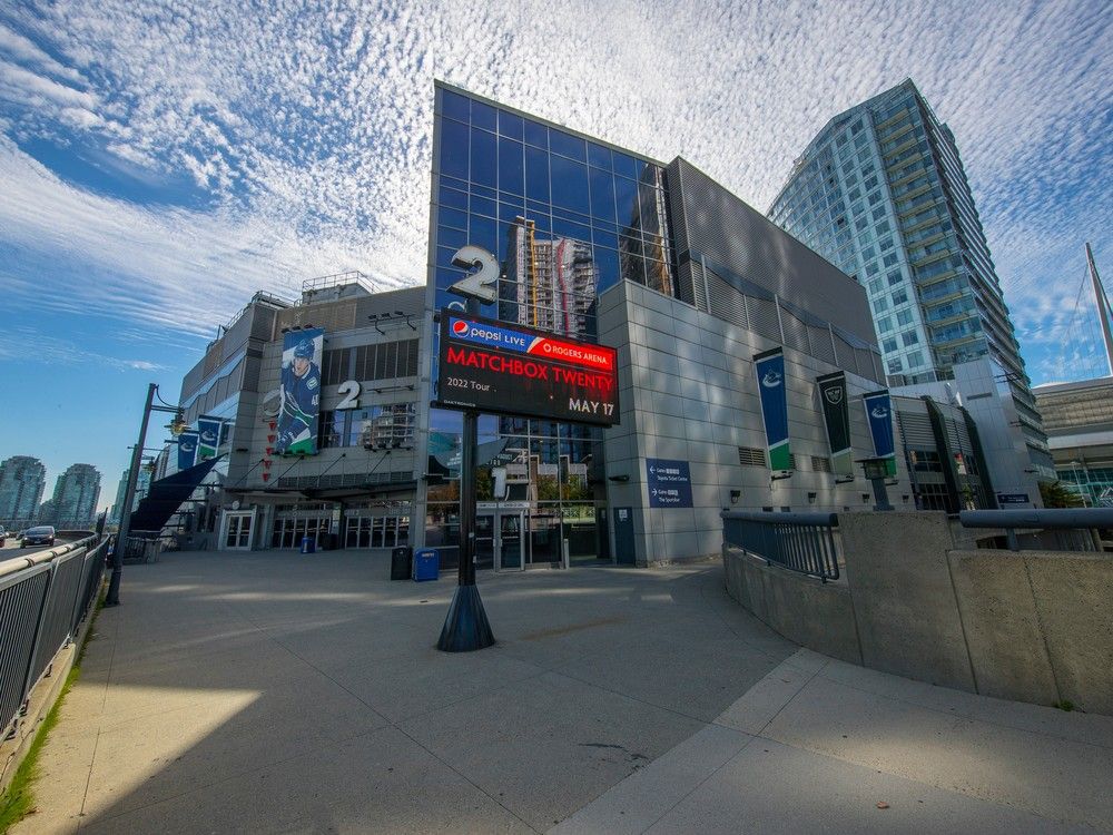 Vancouver’s Rogers Arena ranked 25th out of all NHL arenas