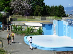 Kitsilano pool is undergoing repairs that has delayed its opening until next month.